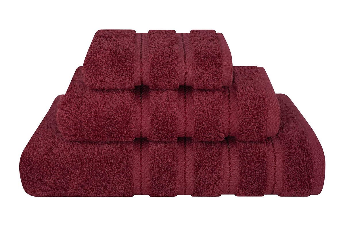 American Soft Linen 100% Cotton Luxury Turkish Towels, 3 Piece Towel Set
