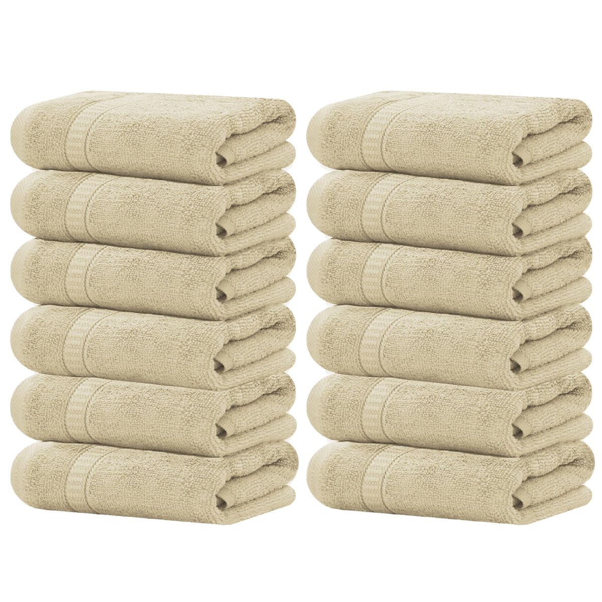 GOLD TEXTILES Premium Black Bath Mat - 2 Pack 22x34 Inches - Not a Bathroom Rug - 100% Ring Spun Cotton - Highly Absorbent & Non Slip Shower Bathroom Floor Mat Towel - Machine Washable