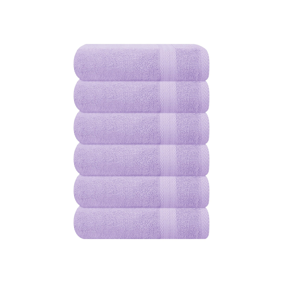 GLAMBURG Ultra Soft 8-Piece Towel Set - 100% Pure Ringspun Cotton, Contains 2 Oversized Bath Towels 27x54, 2 Hand Towels 16x28, 4 Wash Cloths 13x13 - Ideal for Everyday use, Hotel & Spa - Black
