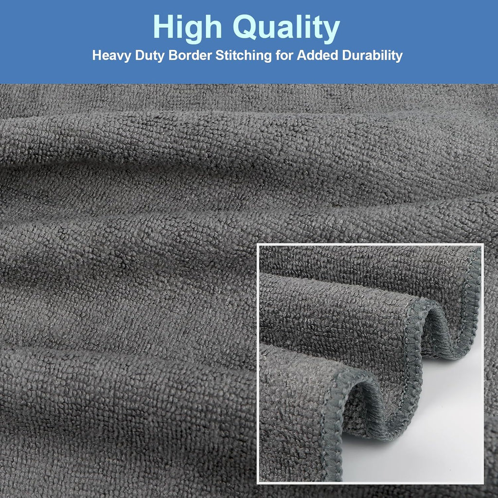 UNIMADE 24 Pack Gym Towels Set - Highly Absorbent Microfiber Salon Towels