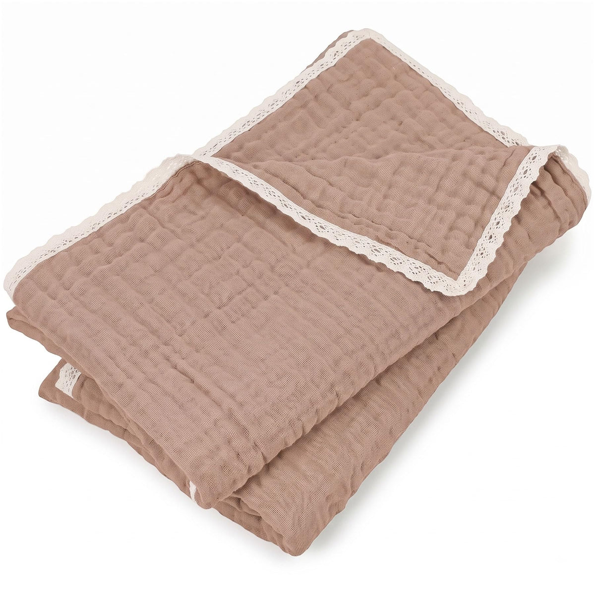 Lightweight Cotton Bath Towels, 2 Pack Quick Dry Muslin Towels for Adults