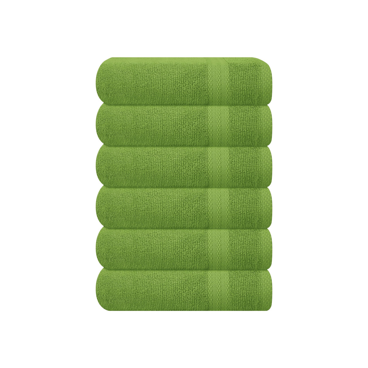 GLAMBURG Ultra Soft 8-Piece Towel Set - 100% Pure Ringspun Cotton, Contains 2 Oversized Bath Towels 27x54, 2 Hand Towels 16x28, 4 Wash Cloths 13x13 - Ideal for Everyday use, Hotel & Spa - Navy Blue