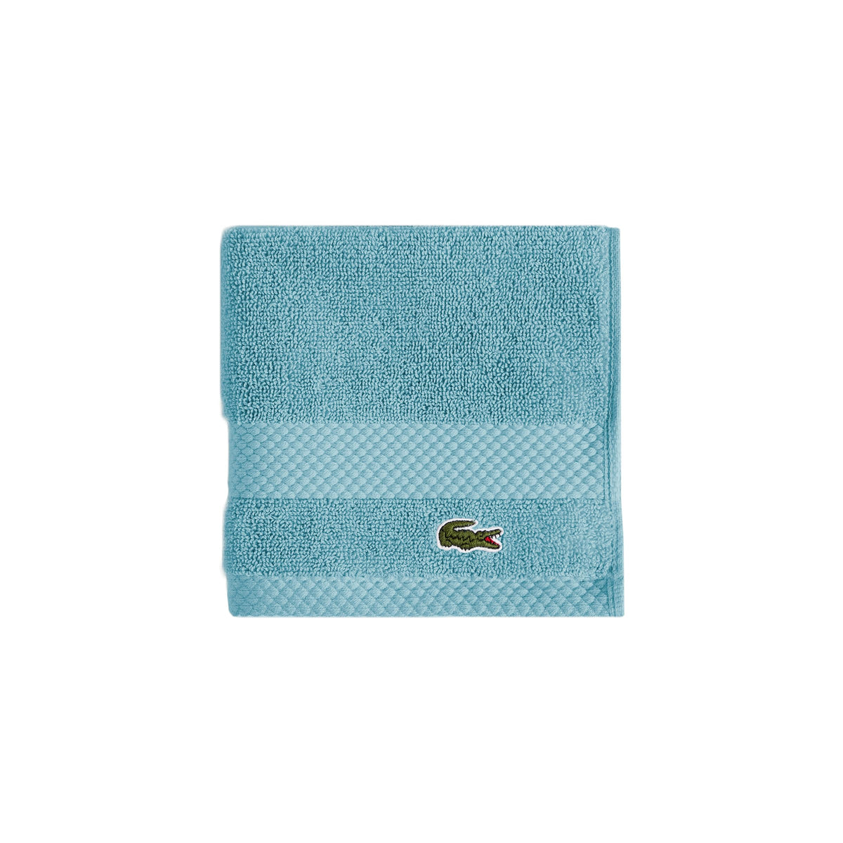 Lacoste Heritage 100% Supima Cotton Bath Towel 30" x 54", Micro Chip