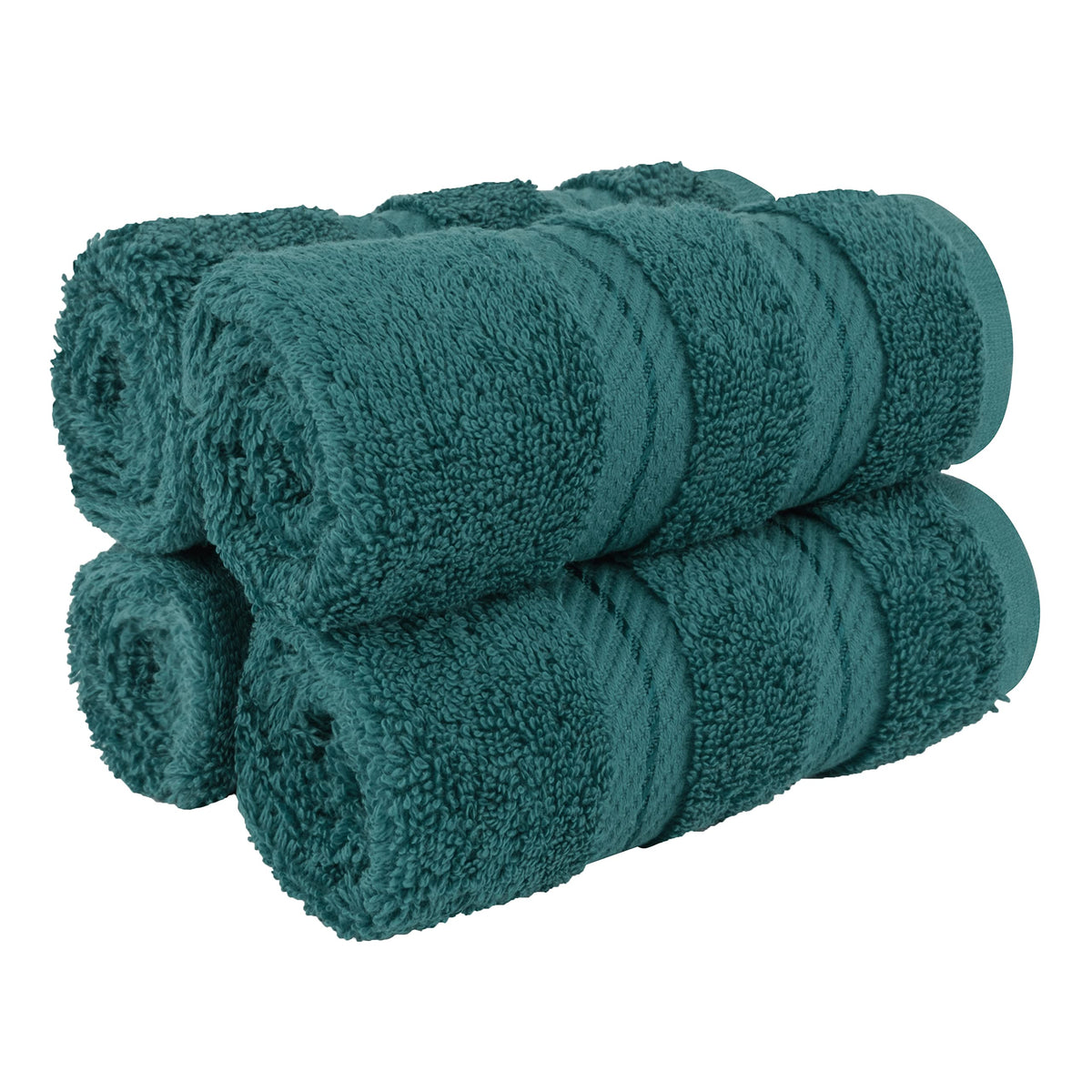 American Soft Linen 100% Cotton Luxury Turkish Towels, 4 PC Bath Towel Set