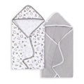 Burt's Bees Baby Infant Hooded Towels, Unisex Bath Essentials, 2-Pack