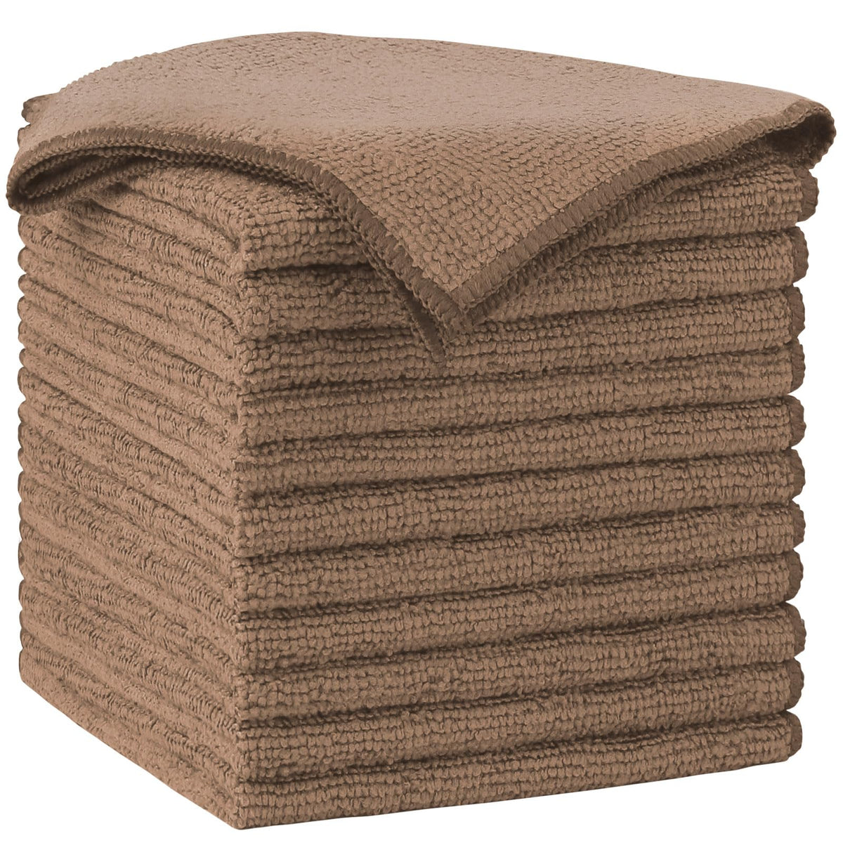 AIDEA Microfiber Cleaning Cloth-50PK, Microfiber Towels for Cars 12"x12"