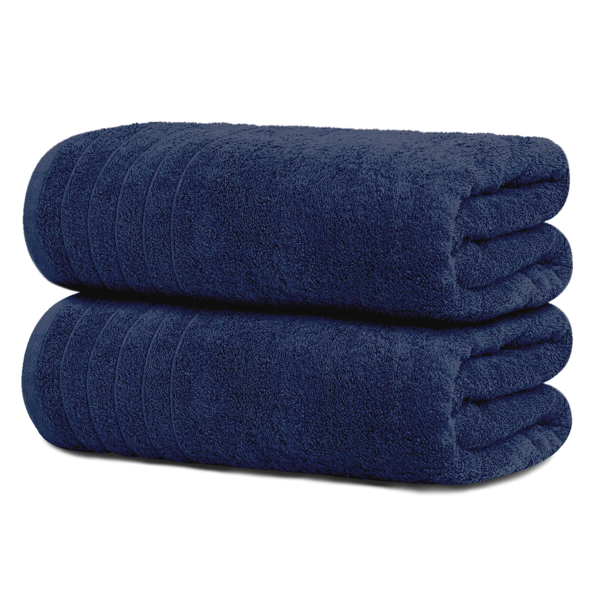 Tens Towels 2 Piece Extra Large Bath Sheets 35 x 70 Inches, Beige