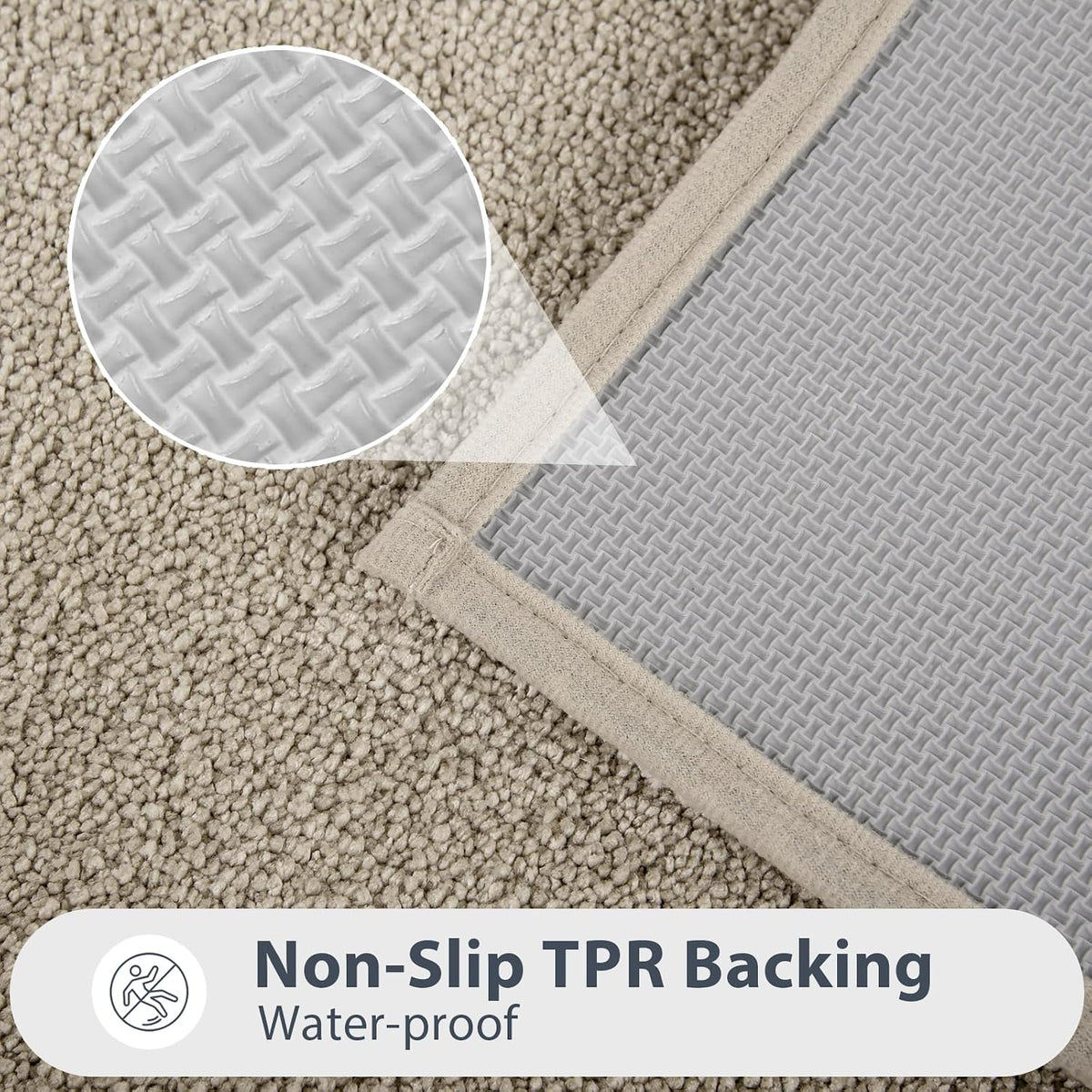 Extra Soft Bathroom Rug 24" x 36", Bath Mat, Throw Rug for Kitchen