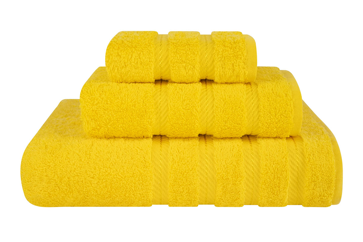 American Soft Linen 100% Cotton Luxury Turkish Towels, 3 Piece Towel Set