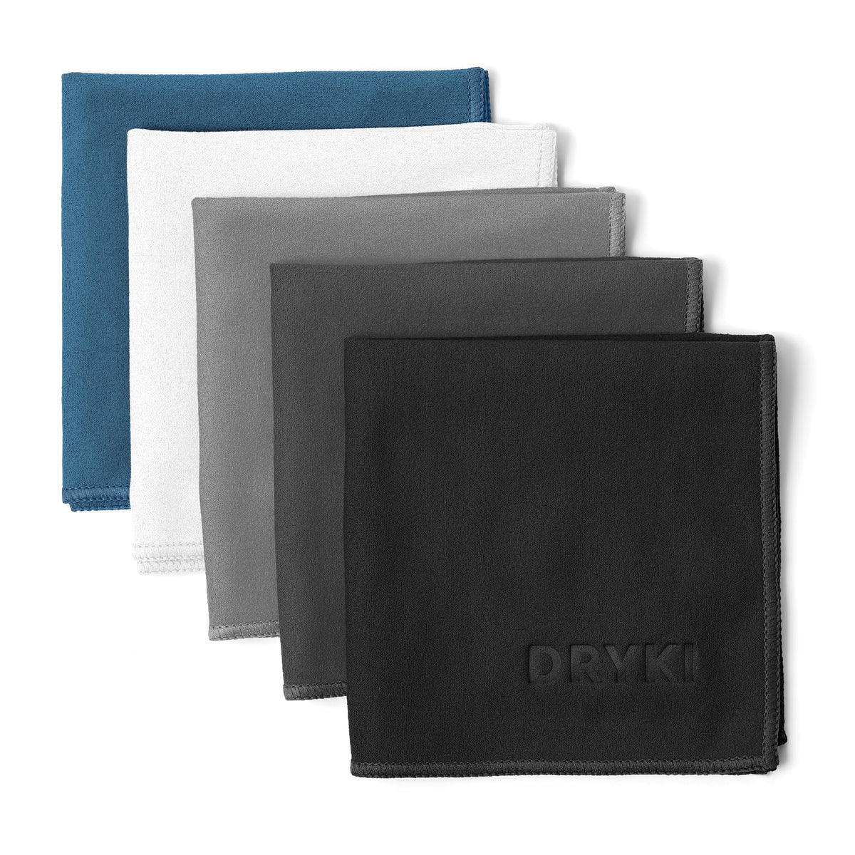DRYKI Pocket-Sized Sweat Towels - Original Sweat Absorbing Handkerchiefs