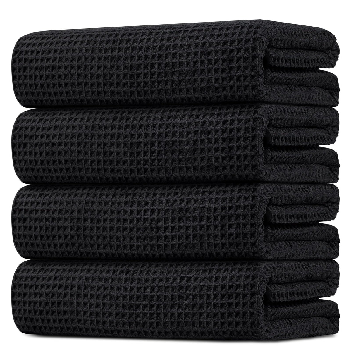 HOMEXCEL Bath Towels 2PK, Microfiber Ultra Soft Bathroom Towel, 27x54 in