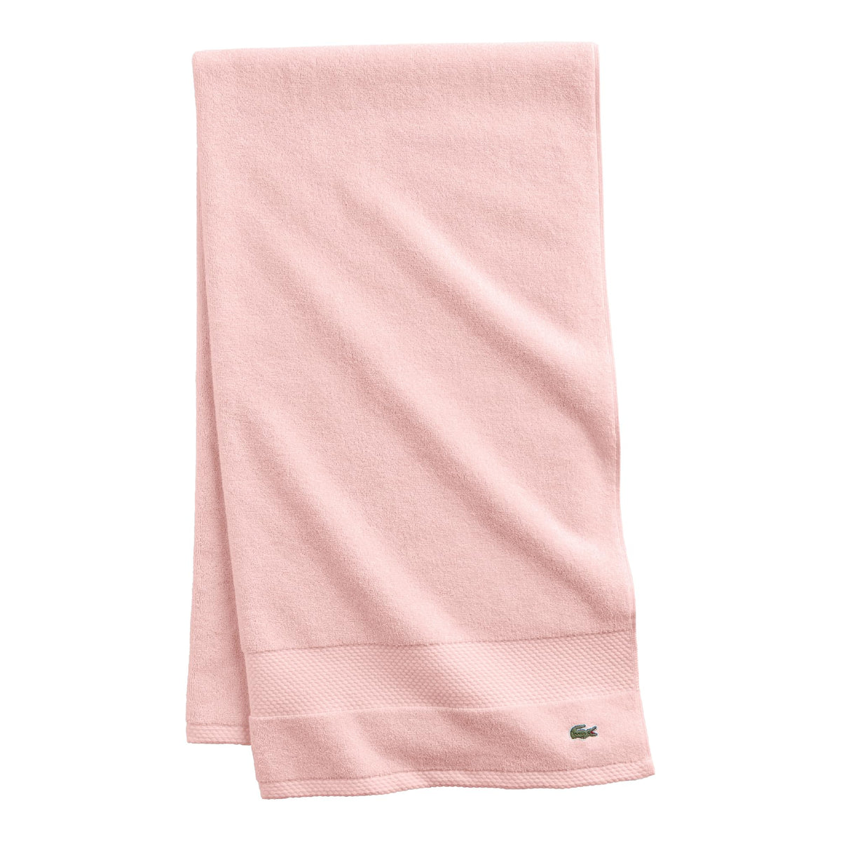 Lacoste Heritage 100% Supima Cotton Bath Towel 30" x 54", Aloe