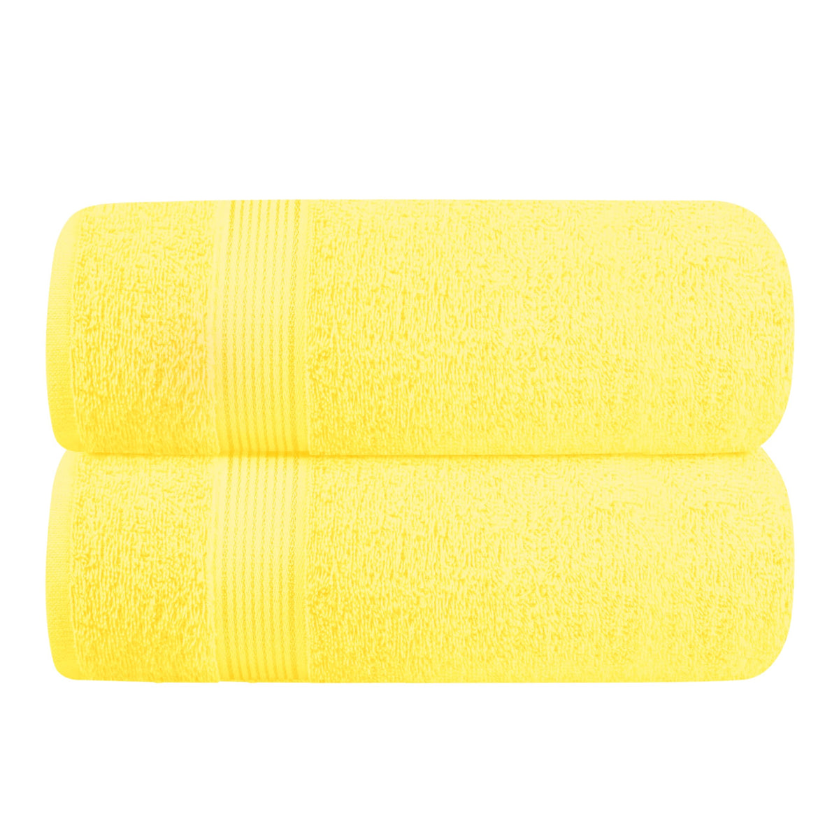 Belizzi Home Cotton 2 Pack Oversized Bath Towel Set 28x55 inches, Large Bath Towels, Ultra Absorbant Compact Quickdry & Lightweight Towel, Ideal for Gym Travel Camp Pool - Pink