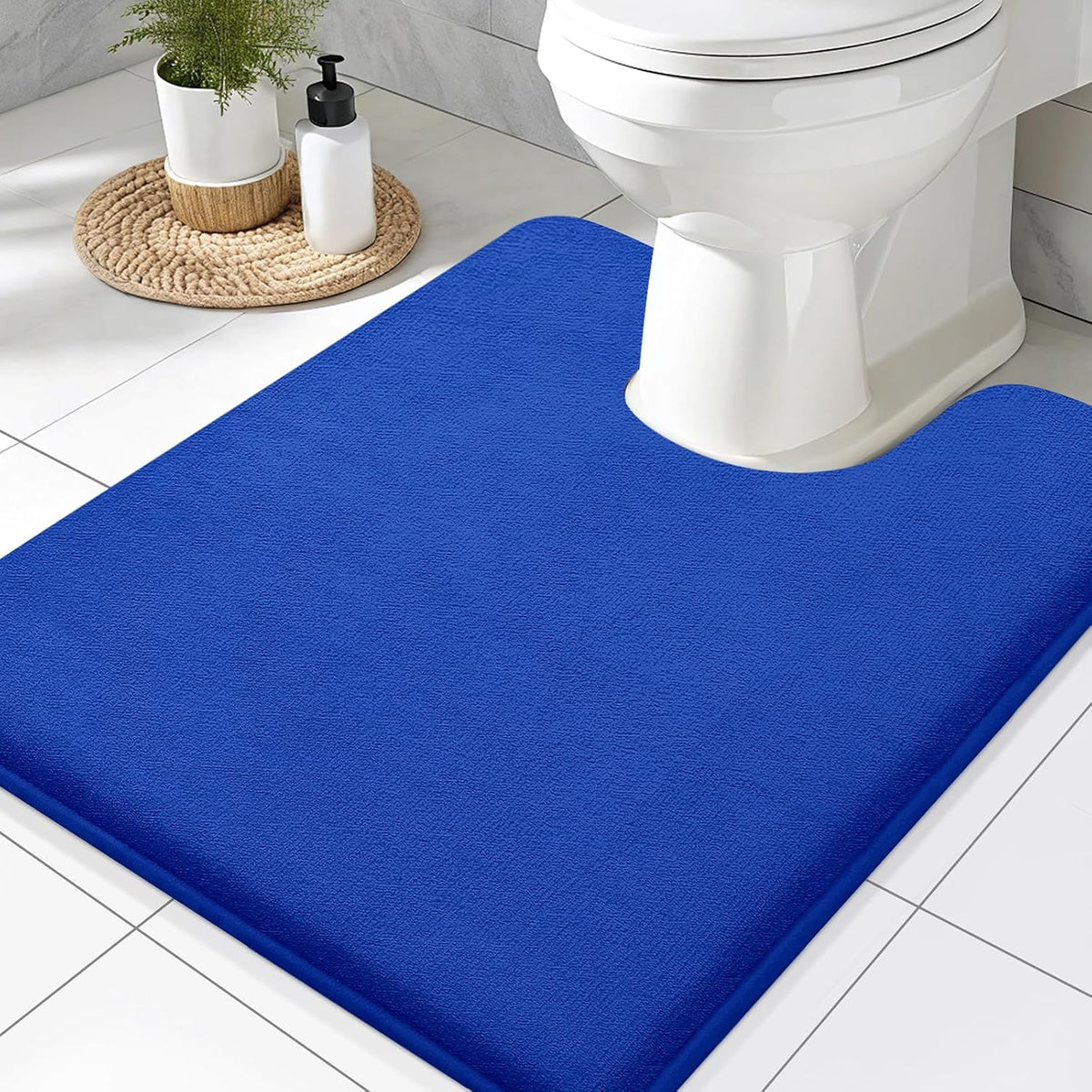 Smiry Memory Foam Bath Mat 30x20, Extra Soft and Absorbent Bathroom Rugs