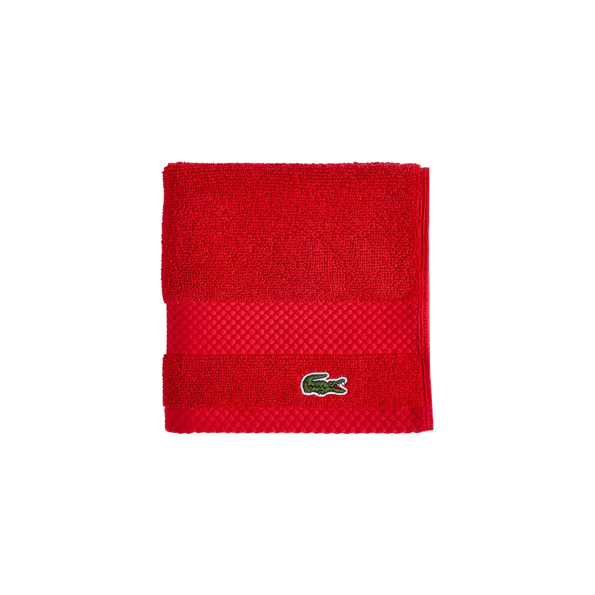 Lacoste Heritage 100% Supima Cotton Bath Towel 30" x 54", Micro Chip