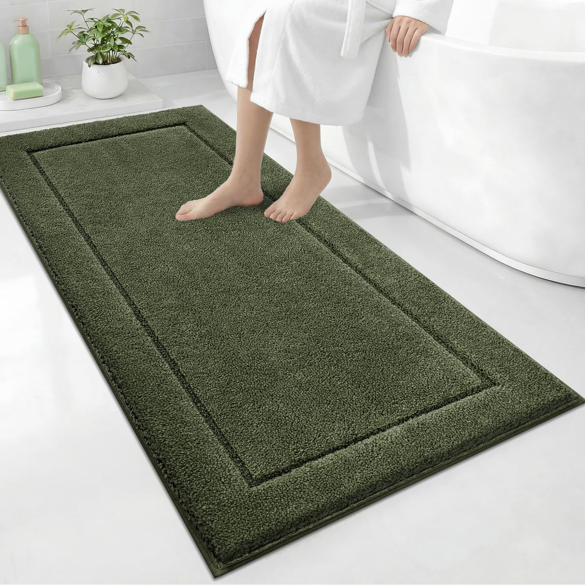 Extra Soft Bathroom Rug 24" x 36", Bath Mat, Throw Rug for Kitchen