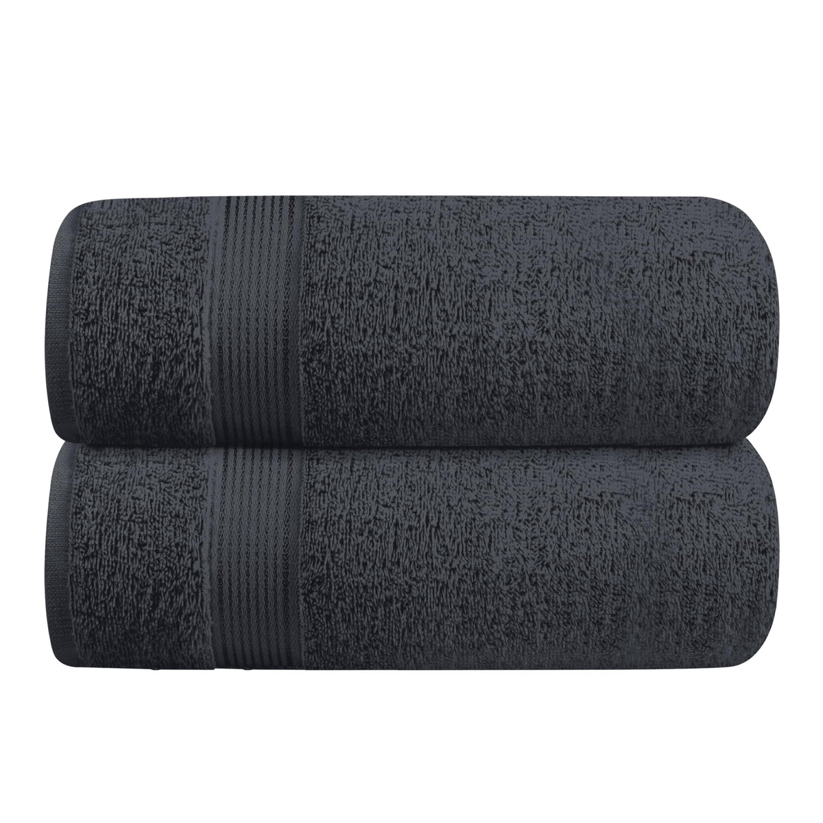 Belizzi Home Cotton 2 Pack Oversized Bath Towel Set 28x55 inches, Large Bath Towels, Ultra Absorbant Compact Quickdry & Lightweight Towel, Ideal for Gym Travel Camp Pool - Pink