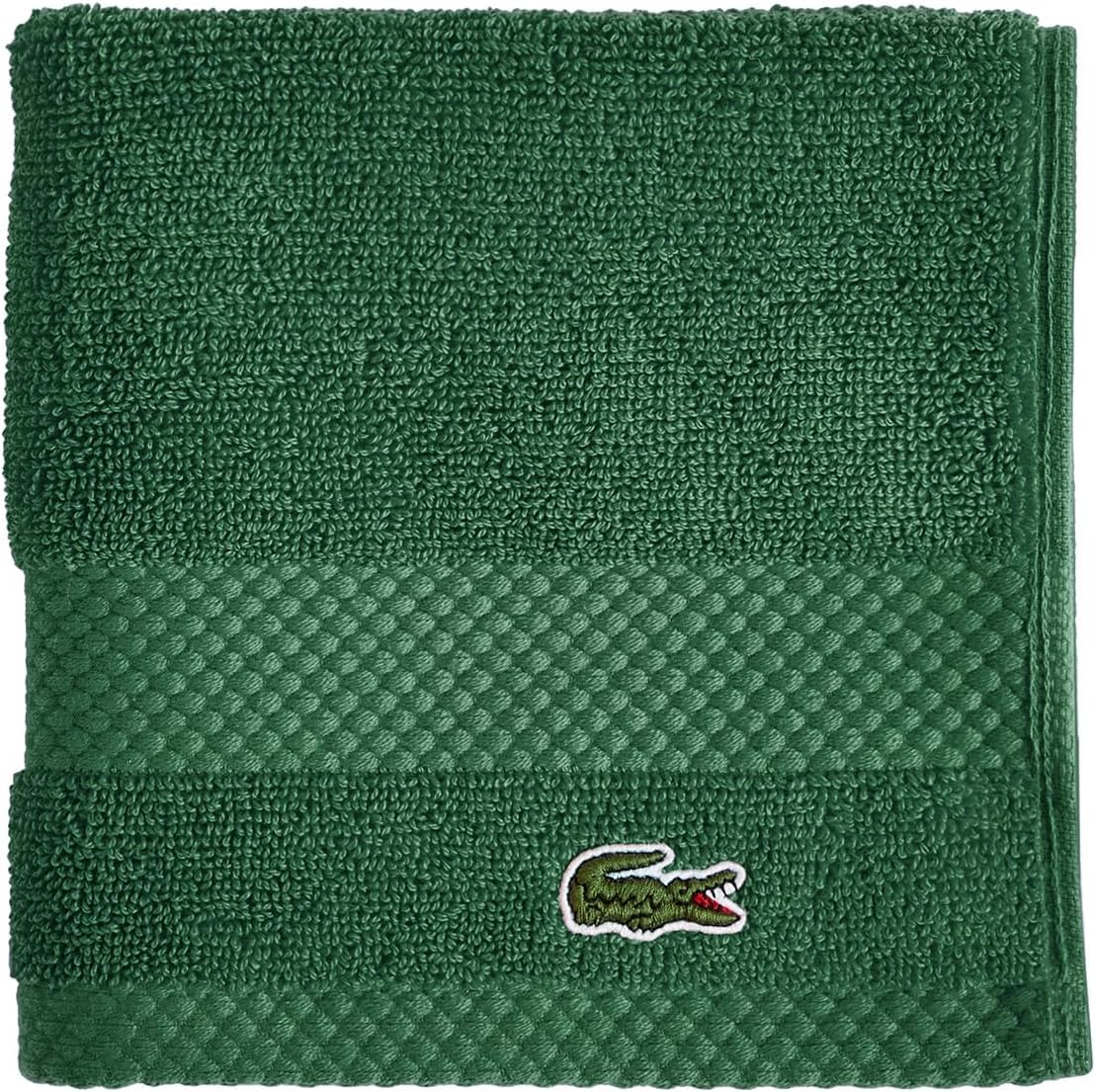 Lacoste Heritage 100% Supima Cotton Bath Towel 30" x 54", Aloe