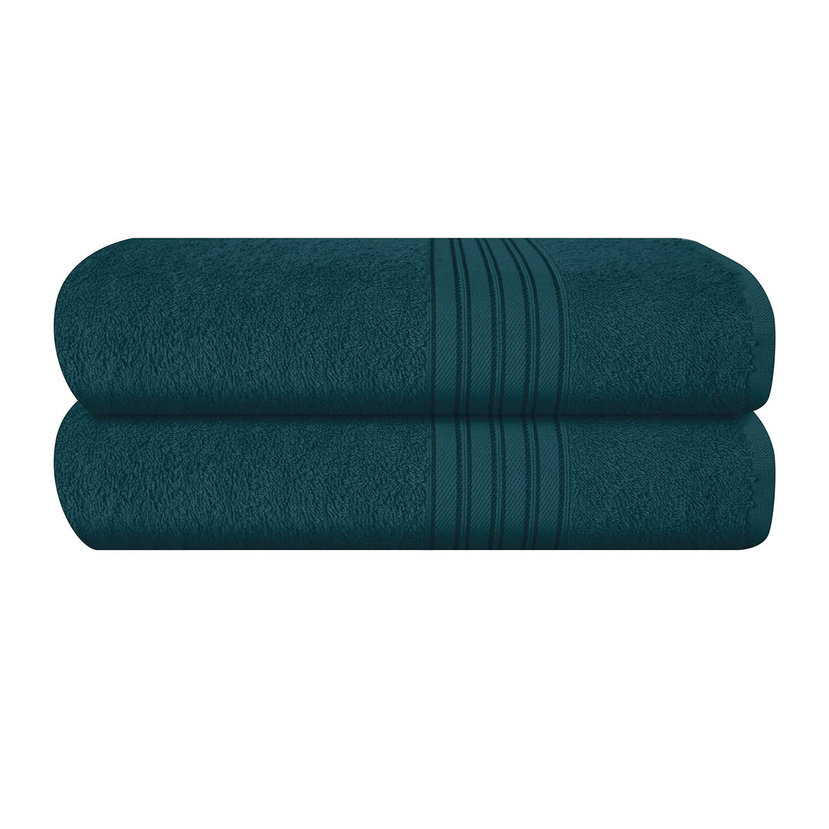 BOUTIQUO 100% Cotton 2 Pack Bath Towel Set 28x55, Eco-Friendly Large Bath Towels, Compact Quickdry Lightweight Soft & Highly Absorbent Bath Towel, Ideal for Everyday Gym Travel Camp Pool - Burgundy