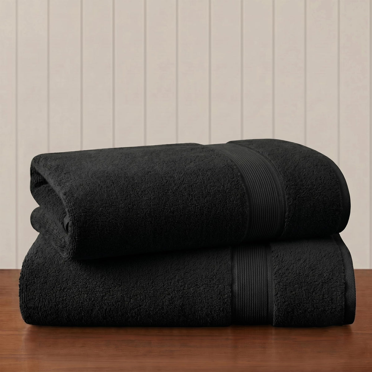 Madison Park 800GSM 100% Cotton Bathroom Bath Towel Set of 8, Light Blue
