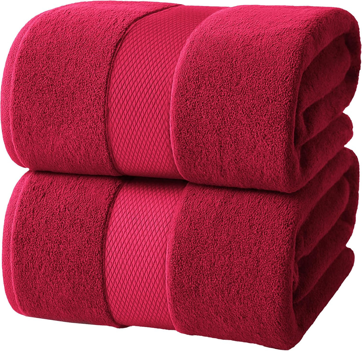 Infinitee Xclusives Bath Sheets Extra Large - 2 Pack - 600 GSM |35" x 70"|