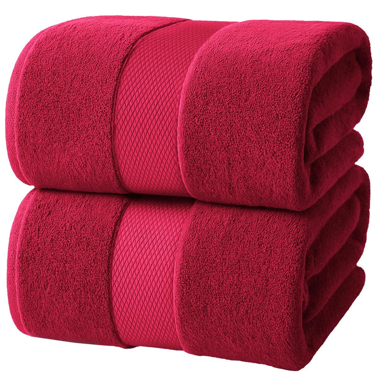 Infinitee Xclusives Bath Sheets Extra Large - 2 Pack - 600 GSM |35" x 70"|