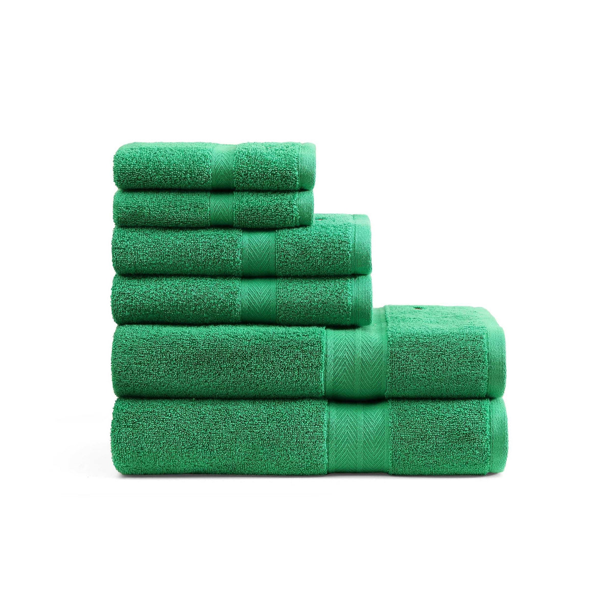 Tommy Hilfiger - Bath Towel Set, Absorbent Cotton Terry with Zero Twist, Medium Weight, Oeko-Tex Certified (Modern American Dark Blue, 2 Piece)