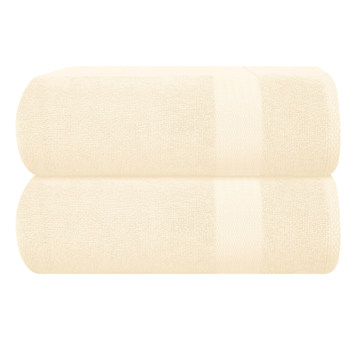 GLAMBURG Ultra Soft 8-Piece Towel Set - 100% Pure Ringspun Cotton, Contains 2 Oversized Bath Towels 27x54, 2 Hand Towels 16x28, 4 Wash Cloths 13x13 - Ideal for Everyday use, Hotel & Spa - Black
