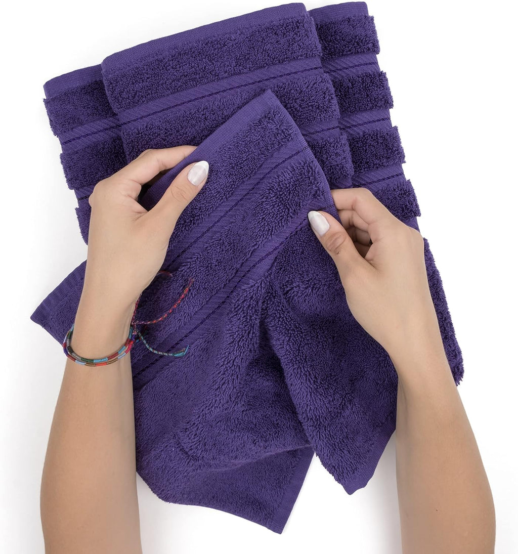 American Soft Linen 100% Cotton Luxury Turkish Towels, 3 Piece Towel Set