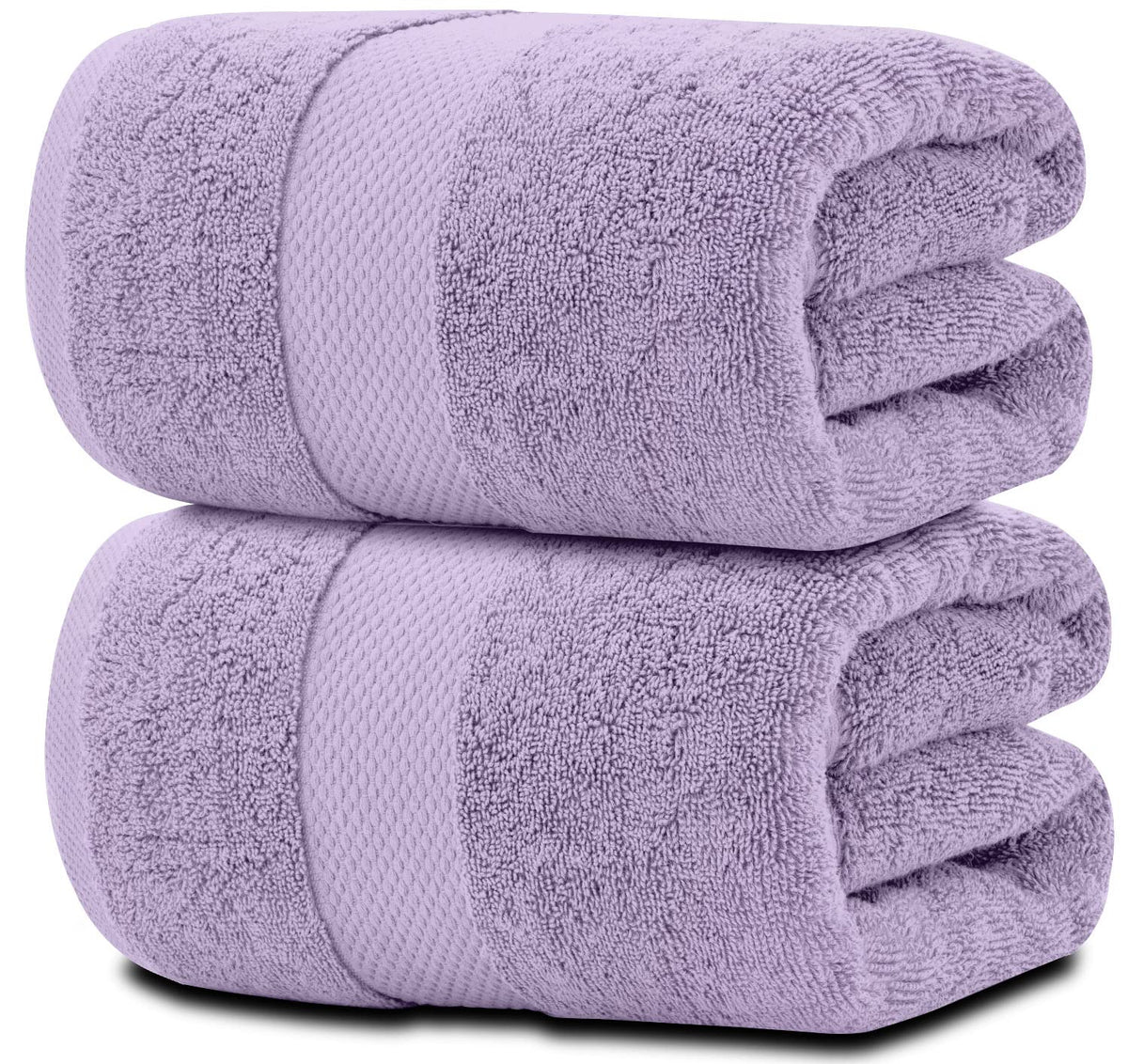 White Classic Luxury Bath Sheets Towels for Adults Extra Large 35x70 Inch - 700 GSM Turkish Cotton, Highly Absorbent | Hotel Collection | 2 Pack