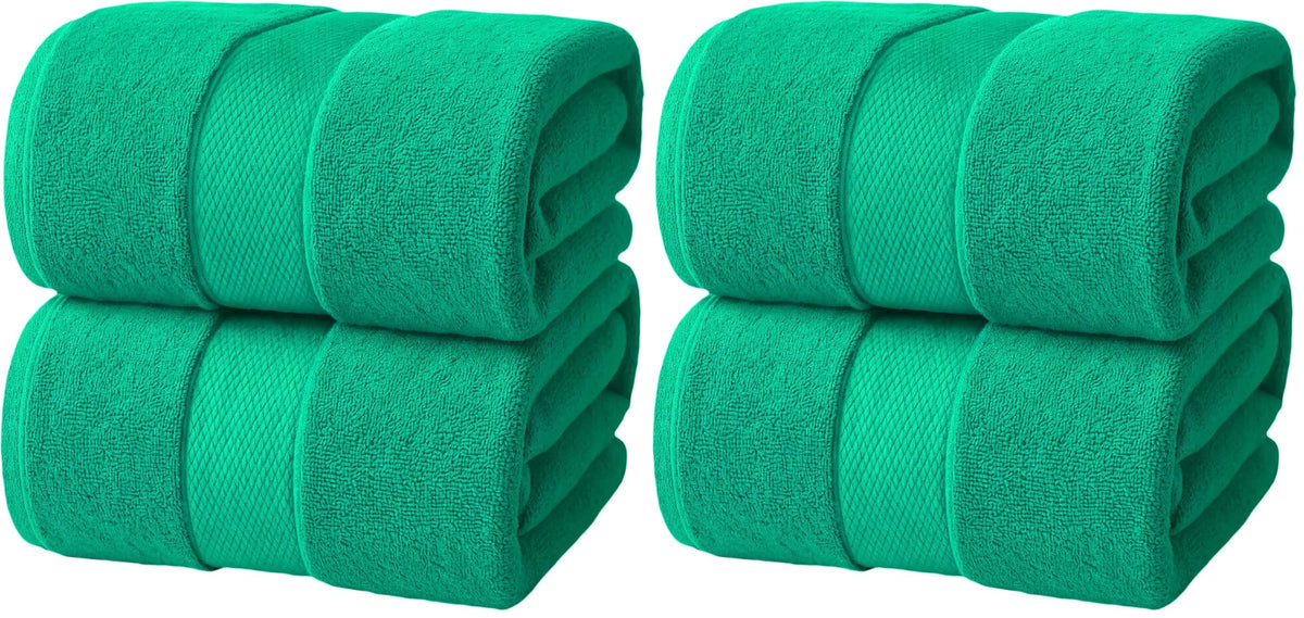 Infinitee Xclusives Bath Sheets Extra Large - 2 Pack - 600 GSM |35" x 70"|