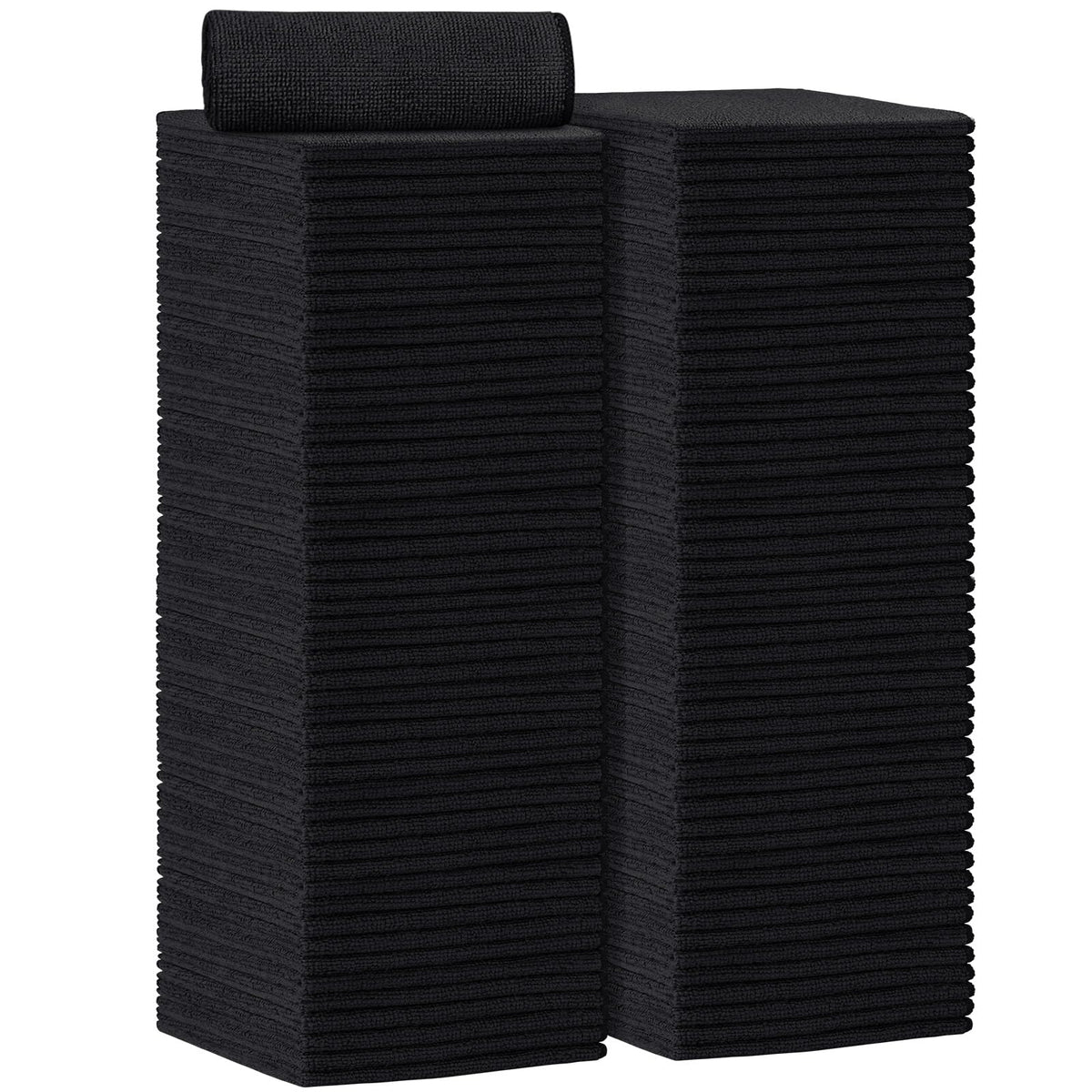 AIDEA Microfiber Cleaning Cloth-50PK, Microfiber Towels for Cars 12"x12"