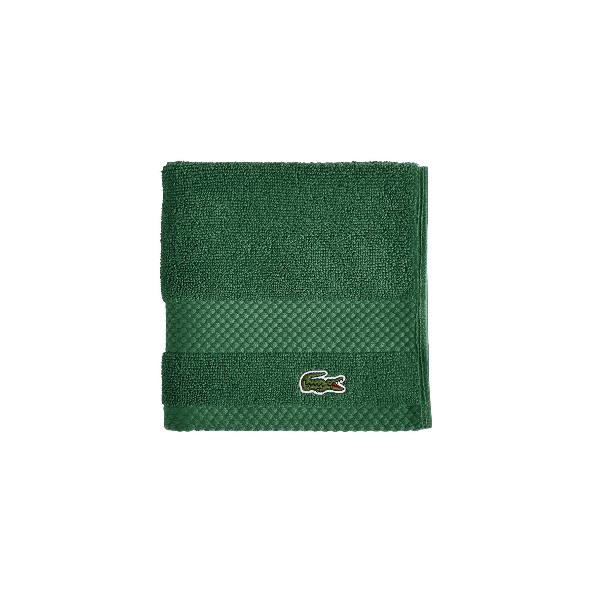 Lacoste Heritage 100% Supima Cotton Bath Towel 30" x 54", Aloe