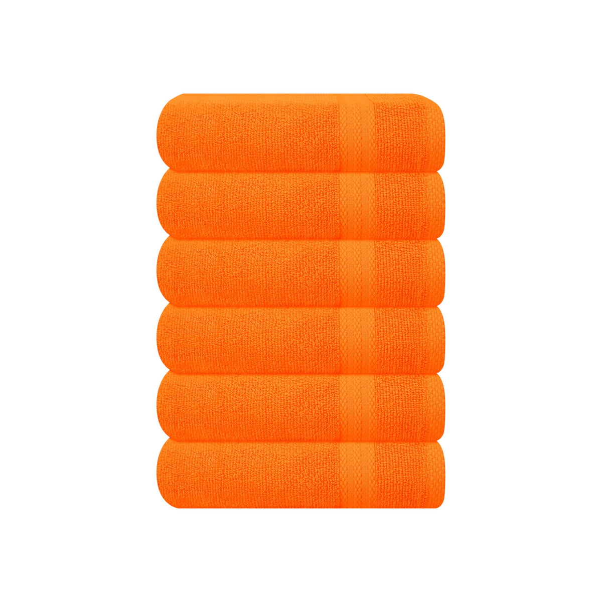 GLAMBURG Ultra Soft 8-Piece Towel Set - 100% Pure Ringspun Cotton, Contains 2 Oversized Bath Towels 27x54, 2 Hand Towels 16x28, 4 Wash Cloths 13x13 - Ideal for Everyday use, Hotel & Spa - Black