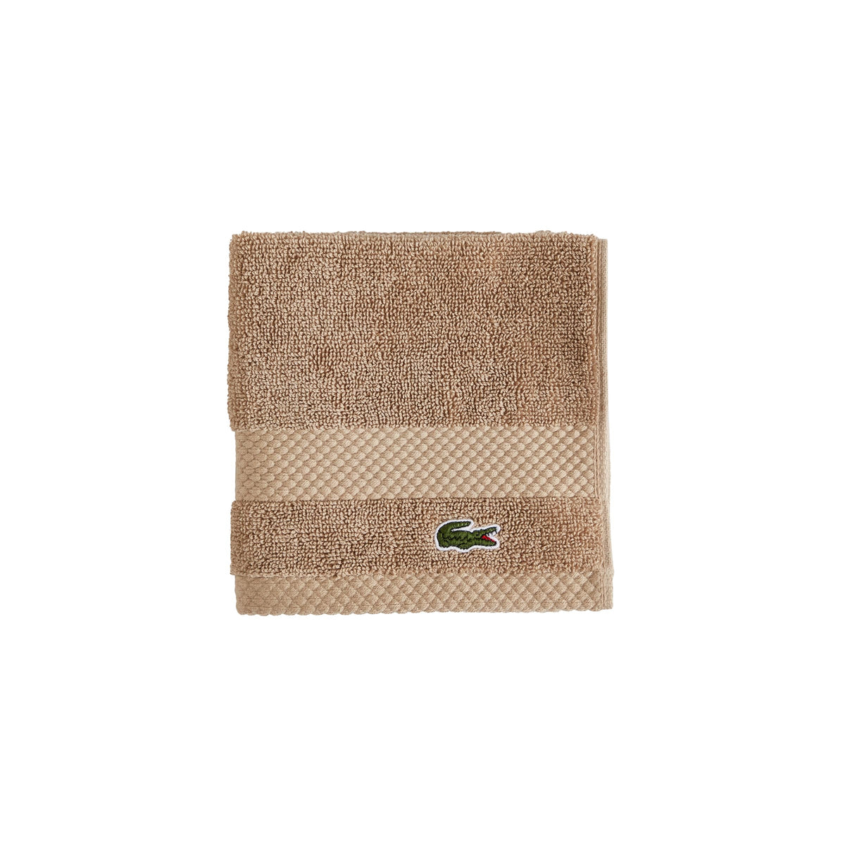 Lacoste Heritage 100% Supima Cotton Bath Towel 30" x 54", Aloe