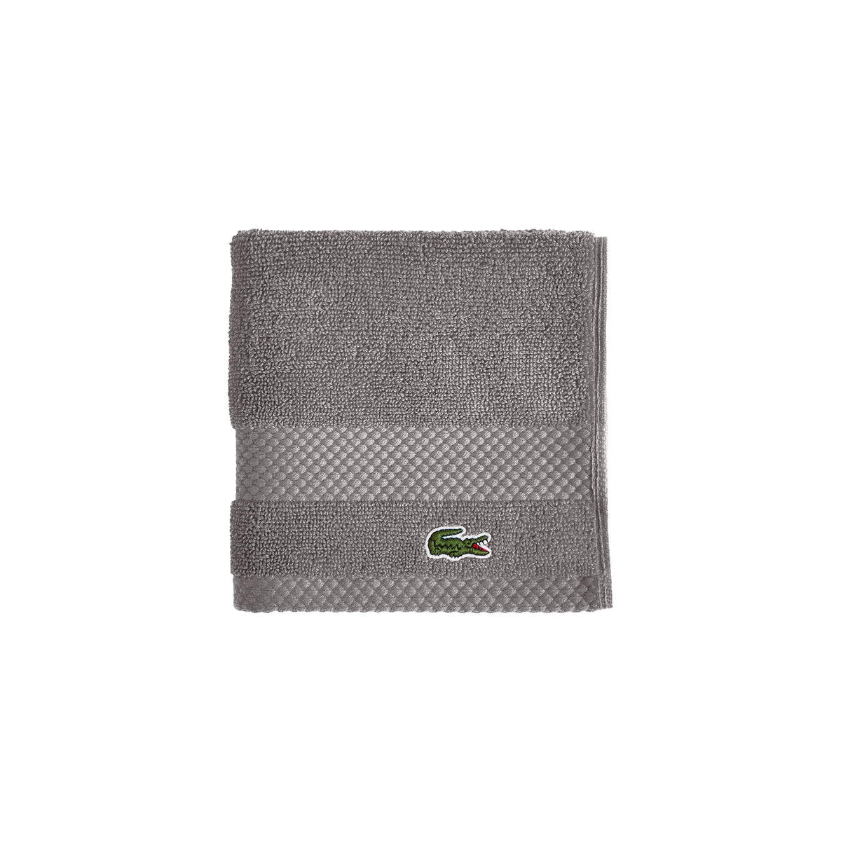 Lacoste Heritage 100% Supima Cotton Bath Towel 30" x 54", Micro Chip