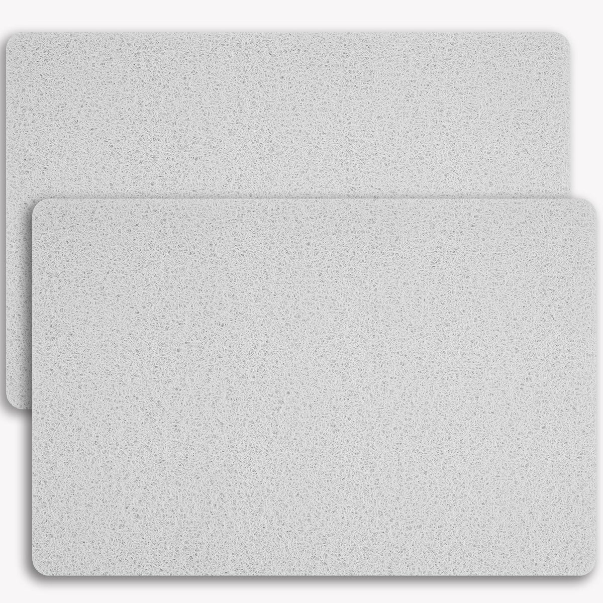 Hargiis Non Slip Bathtub Mat, Anti Slip Shower Mat, Fast Drying Bath Tub Mats, Foot Scrubber Mat, Anti Slip Mat for Tub, Floor, Bathroom, Home, Kitchen, Hotel (Grey 24"x16")