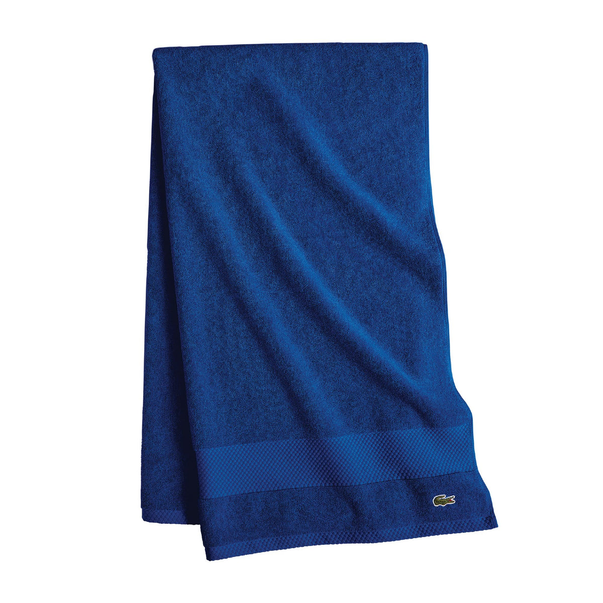 Lacoste Heritage 100% Supima Cotton Bath Towel 30" x 54", Micro Chip