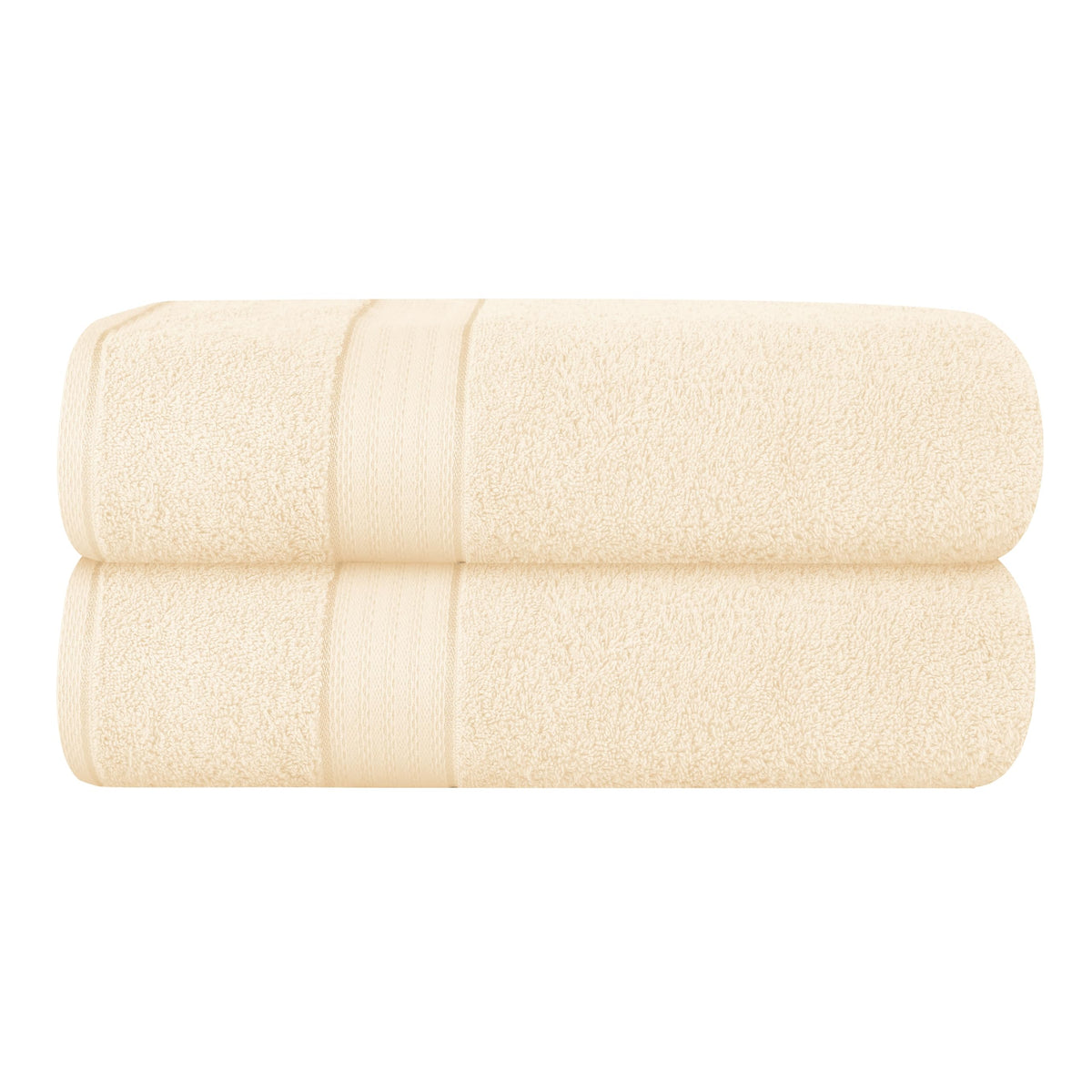 GLAMBURG Ultra Soft 8-Piece Towel Set - 100% Pure Ringspun Cotton, Contains 2 Oversized Bath Towels 27x54, 2 Hand Towels 16x28, 4 Wash Cloths 13x13 - Ideal for Everyday use, Hotel & Spa - Black