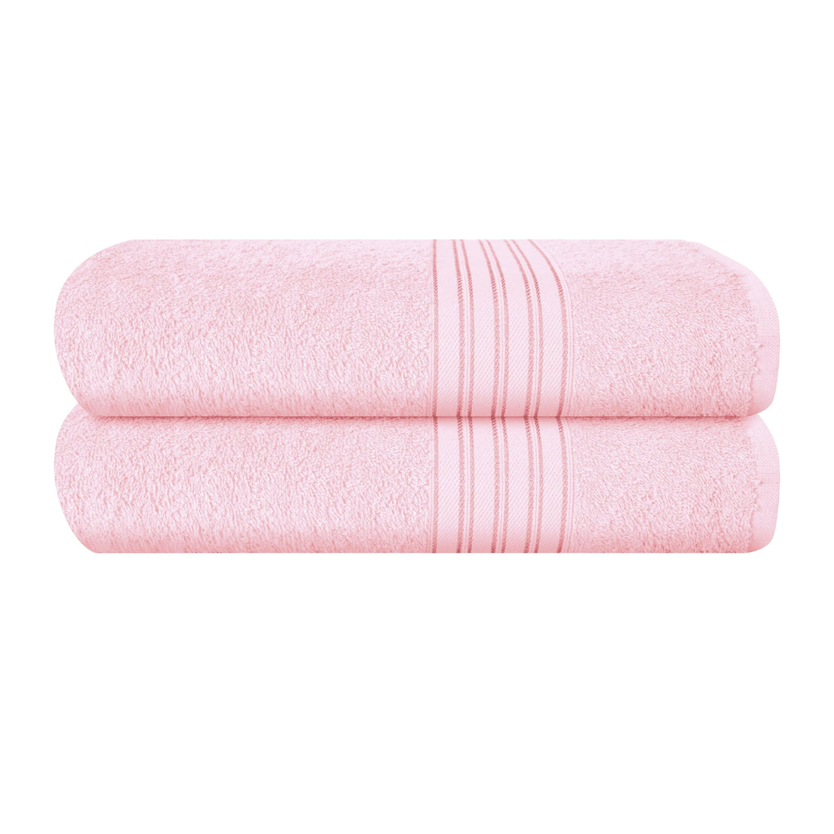 BOUTIQUO 100% Cotton 2 Pack Bath Towel Set 28x55, Eco-Friendly Large Bath Towels, Compact Quickdry Lightweight Soft & Highly Absorbent Bath Towel, Ideal for Everyday Gym Travel Camp Pool - Burgundy
