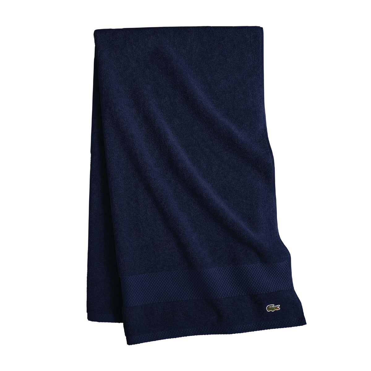 Lacoste Heritage 100% Supima Cotton Bath Towel 30" x 54", Aloe