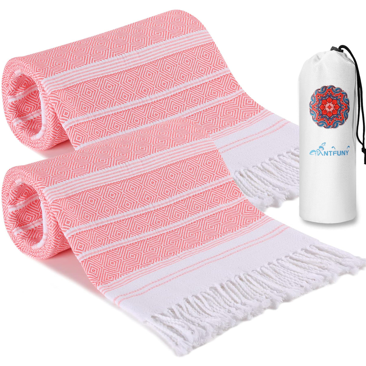 Turkish Beach Towels Vacation Essentials Quick Dry Sand Free Soft Absorbent Adult Oversized Bath Pool Swim Long Towel Lightweight Thin Fast Drying Over The Chair Towel Sand Repellent Anti Yellow