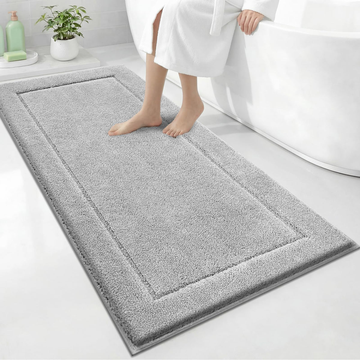 Extra Soft Bathroom Rug 24" x 36", Bath Mat, Throw Rug for Kitchen