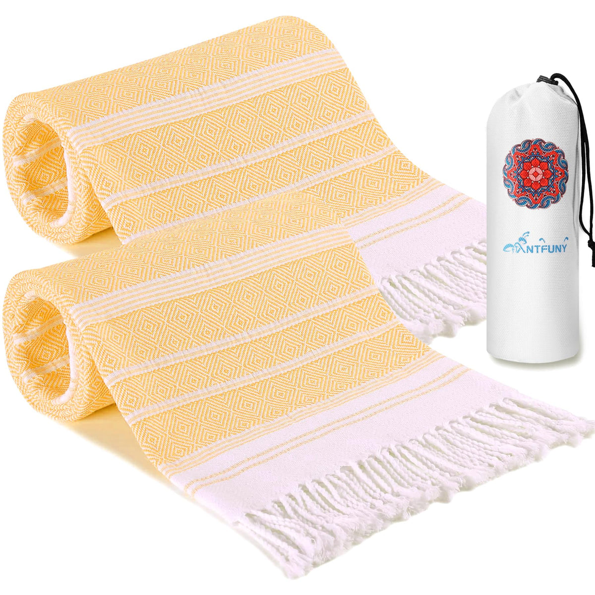 Turkish Beach Towels Vacation Essentials Quick Dry Sand Free Soft Absorbent Adult Oversized Bath Pool Swim Long Towel Lightweight Thin Fast Drying Over The Chair Towel Sand Repellent Anti Yellow
