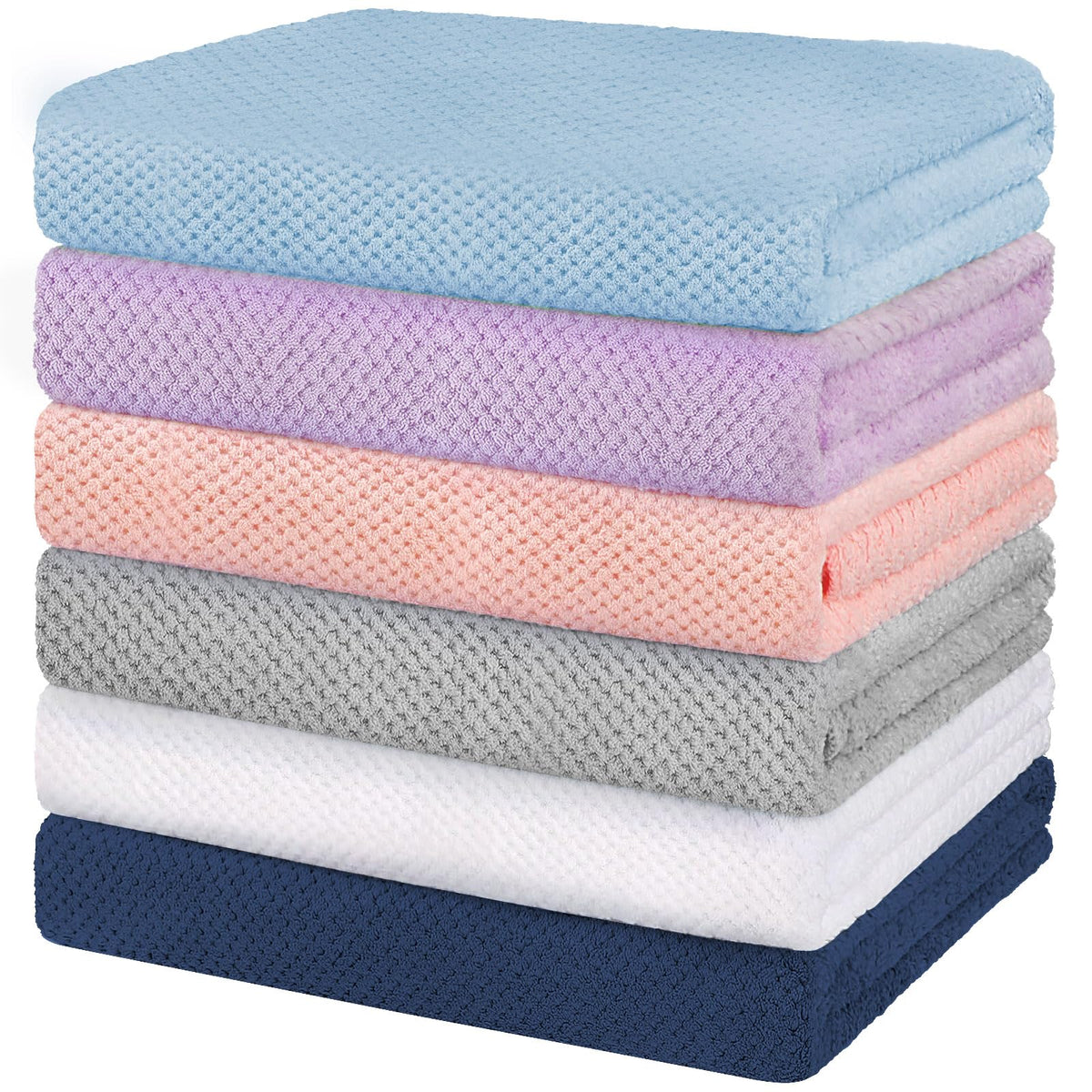 HOMEXCEL Bath Sheets 2PK, 35x70 in, Absorbent&Soft, Extra Large Bath Towel