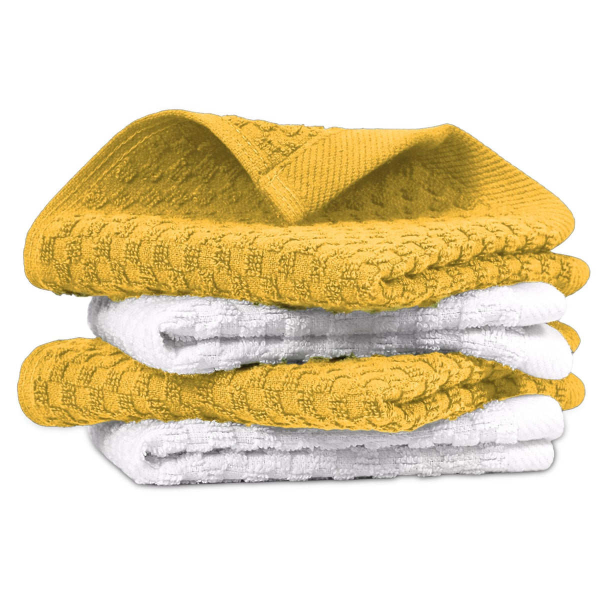 Infinitee Xclusives Kitchen Towels - 6 Pack - Cotton Dish Towel |15" x 25"|
