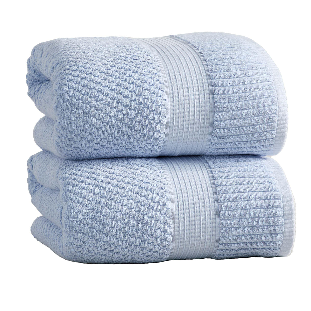 NY Loft 100% Cotton 6-Piece Bath Towel Set | Pink | Oeko-TEX | Quick-Dry