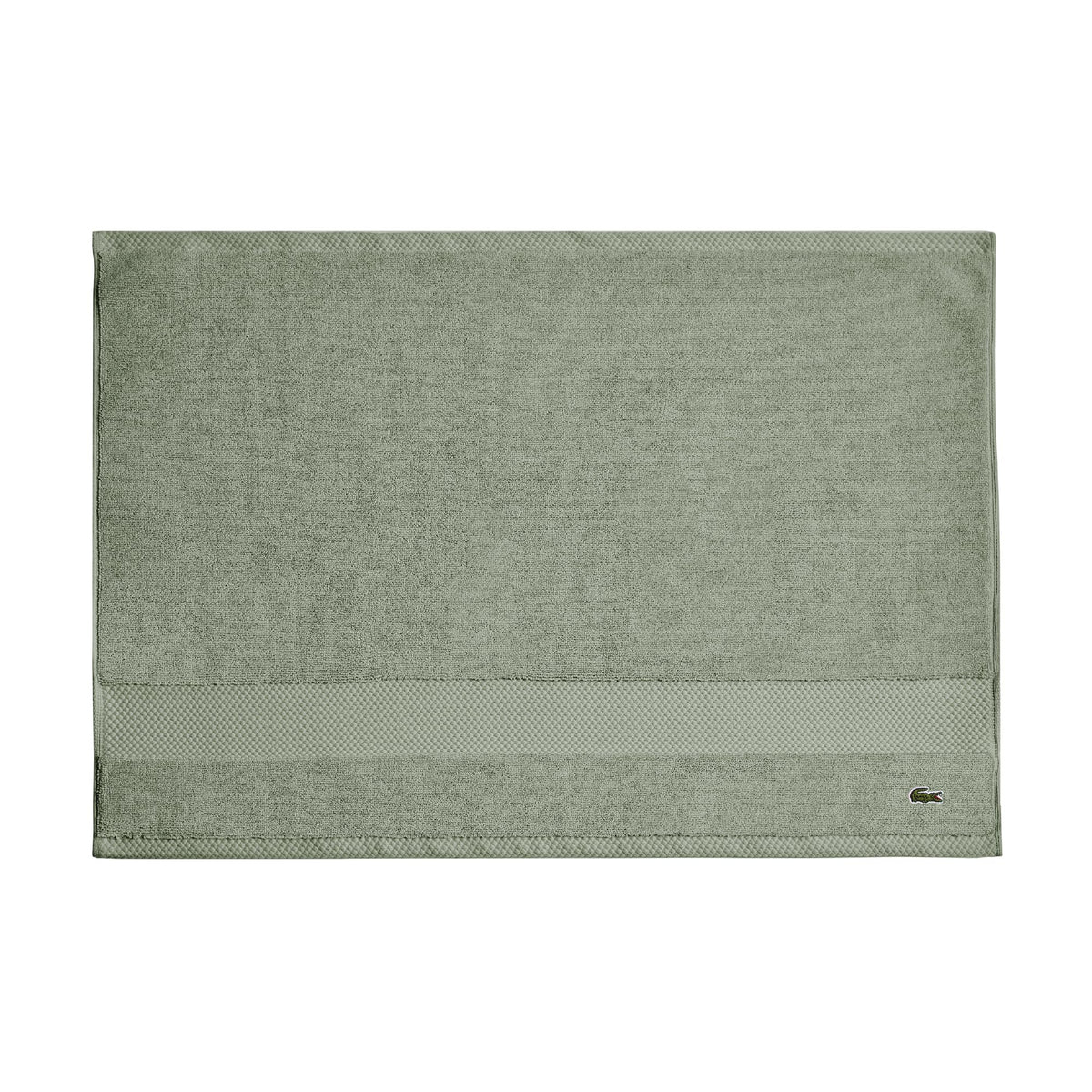 Lacoste Heritage 100% Supima Cotton Bath Towel 30" x 54", Micro Chip
