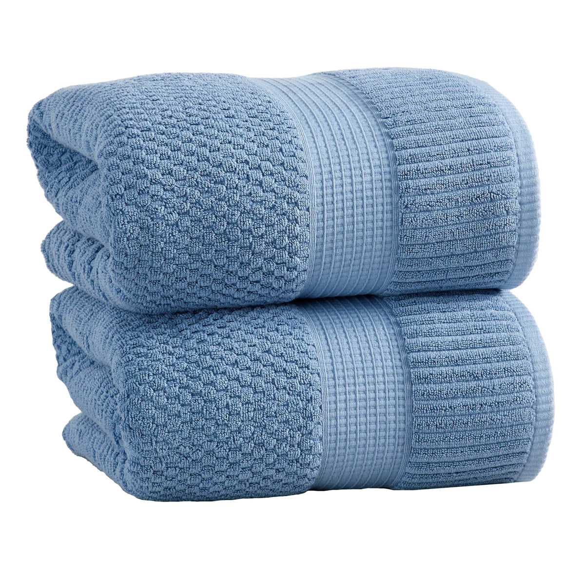 NY Loft 100% Cotton 6-Piece Bath Towel Set | Pink | Oeko-TEX | Quick-Dry