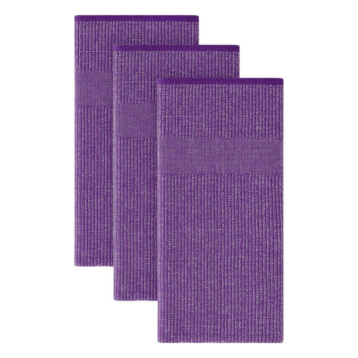 Homaxy 380 GSM Cotton Premium Kitchen Towels 6 Pack, 18"x 28", Khaki